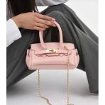Lisbond Elegance Ariel Model Toz Pembe Kadın El Ve Omuz Çantası