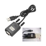 Liscop Fahion RS232 Seri - Win 98 98SE 2000 Xp Mac Os8.6 Için USB 2.0 Kablo Adaptörü Dönüştürücü (Yurt Dışından) - Siyah - 1 m