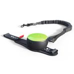 Lishinu Yeşil 13-40 kg Akıllı Kontrol Bungee Köpek Gezdirme Tasması