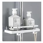Lisinya 1 Adet 27x12x5 cm Plastik Organizer Şampuan ve Sabunluk Duş Rafı