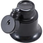 Lisinya -20X Büyütmeli,saat,takı Onarım Için Cam Lensli Optik Işıklı Göz BÜYÜTEÇ-MG13B--9A ( Lisinya )