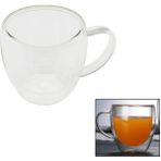 Lisinya 250ML - Dar Çift Cidarlı - Sade Termisil - Isıya Dayanıklı Cam Bardak (4767) - Lisinya