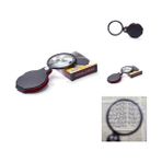 Lisinya -5x 60MM Cam Optik Lens,katlabilir,deri Kaplamalı Cep BÜYÜTEÇ-XX1051 ( Lisinya )