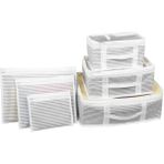 Lisinya Bavul Içi Organizer Seti - Yatak Odası Organizer Set - Makyaj Organizer Mini Hurçlar (6 Parça) ( Lisinya )