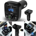 Lisinya Bluetooth Fm Transmitter Car X8