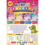 Lisinya Çocuklar Için Sticker'li Sudoku - 4 Kitap