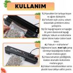 Lisinya Gıda Vakum ve Mühürleme Makinesi- Yiyecek Tazeliği Koruma Ev ve Restoran Için
