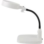 Lisinya -Masaüstü 10X LED Işıklı Büyüteç Okuma El Sanatları Onarım Büyüteç 7765 ( Lisinya )