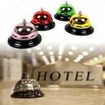 Lisinya Metal Renkli Masa Otel Resepsiyon Zili