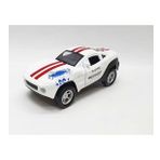 Lisinya Mustang Çek Bırak Spor Araba - Işıklı Sesli Model - FY6148-12D-BEYAZ