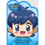 Lisinya Pixel Art Zamanı - Çıkartmalı Boyama Kitabı