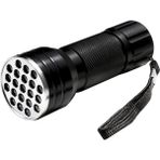 Lisinya PM-6351 Uv Işınlı 21 Ledli 10 cm Metal Kasa Pilli El Feneri ( Lisinya )