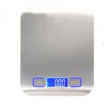 Lisinya Pratik Tf 1002 Hassas Ölçümlü Maksimum 5 kg Kapasiteli LED Ekran Platin Dijital Mutfak Tartısı