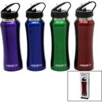 Lisinya Sporcu Pipetli 650ML Metal Renkli Suluk Matara (4767) - Lisinya