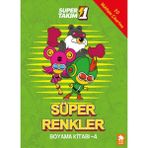 Lisinya Süper 1 Takım Süper Renkler Boyama Kitabı - 4