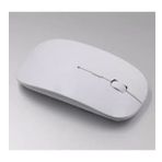 Lisinya Ultra İnce Usb Bilgisayar Pc Dizüstü Masaüstü Kablosuz Mouse (beyaz)