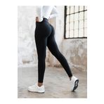 lismina Siyah Arkası Büzgülü ( Scrunch Butt ) Spor Tayt