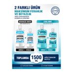Listerine 2'li Ağız Bakım Seti Advanced White + Cool Mint 750 ml (500+250 ml) Avantaj Paketi