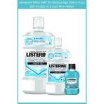 Listerine Advanced White Hafif Tat Alkolsüz Ağız Bakım Suyu 500 ml + 250 ml (Seyahat Boyu Cool Mint 80 ml Hediyeli)