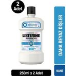 Listerine Advanced White Hafif Tat Nane Aromali Ağiz Çalkalama Suyu 250 Ml X2
