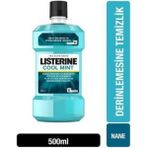 Listerine Ağız Bakım Suyu 500 ml Cool Mint Uzun Süreli Ferah Nefes ve Plak Karşıtı Etki