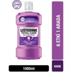 Listerine Ağız Gargarası 1 lt - Total Care, Çok Yönlü Koruma, Nane Aromalı, Ağız Sağlığı ve Gün Boyu Ferahlık - 1 Adet