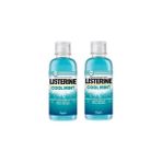 Listerine Ağız Gargarası Cool Mint Nane 95 ml X2 Ferahlatıcı Etki ve Ağız Sağlığı İçin Özel Formül