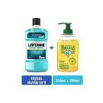 Listerine Cool Mint 250 Ml + Le Petit Marseillais Zeytinyağı Sıvı Sabun 300 Ml Hijyen Seti