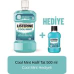 Listerine Cool Mint 500 ml + Cool Mintl Hediye