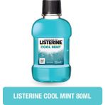 Listerine Cool Mint 80 ml Ağız Gargarası Ferah Nefes ve Antibakteriyel Etki Sunar