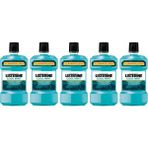 Listerine Cool Mint Ağız Gargarası 1000 ml x 5 Ferah Nefes İçin Uzun Süreli Etki Sağlar