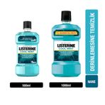 Listerıne Cool Mint Gargara 1 L + Cool Mint Gargara 500 ML