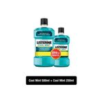 Listerine Cool Mint Hafif Tat 500 ml +250 ml Ağız Bakım Suyu