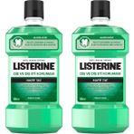 Listerine Diş ve Diş Eti Koruması Hafif Tat 500 ml Ağız Bakım Suyu 2'li