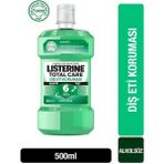 Listerine Diş ve Diş Eti Koruması Hafif Tat 500 ml Plak Oluşumunu Azaltan Etkili Ağız Gargarası