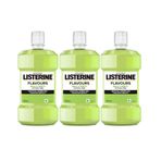 LISTERINE Flavours Mild & Minty Alkolsüz Ağız Gargarası 500ml (3 Adet)
