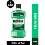 Listerine Fresh Burst Ağız Bakım Suyu 500 ml Antibakteriyel Etkiyle Ferah Nefes Sağlar