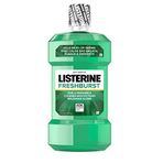Listerine Freshburst antiseptik ağız gargarası, mikrop öldürücü ağız bakım formülü, kötü nefes alma, plak ve diş eti iltihabı ile mücadele için, 1,5 l