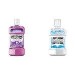 Listerine Listerine, Total Care, Diş Koruyucu, 6 Etkili Florürlü Ağız Bakım Ürünü, Hafif Tat, Sıfır Alkol, Nane Aromalı, 500ml Ve Listerine Advanced White Hafif Tat Ağız Bakım Suyu 1000 Ml