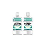 Listerine Naturals Emaye Koruma Hafif Lezzet Nane Alkol veya Boya Yok, Vegan 2 Adet 50 ml