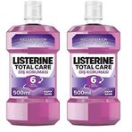 listerine total care diş korumasi ağız bakım suyu 500 ml 2li paket