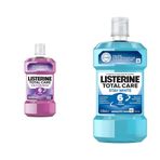Listerine Total Care Diş Koruması Ağız Bakım Suyu 500 ml ve Listerine Total Care Stay White Günlük Ağız Bakım Suyu 500 ml
