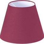 Lit Dizayn Lambader Başlık Bordo Konik Şapka 38X30X22 cm Dekoratif Özel Yüksek Kalite Kumaş