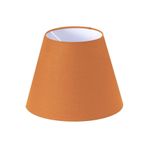 Lit Dizayn Lambader Başlık Turuncu Konik Şapka 38X30X22 cm Dekoratif Özel Yüksek Kalite Kumaş