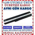 Lite-On Asus K52JE-EX172 K52JE-EX190 Laptop Uyumlu Batarya