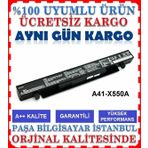 Lite-On Asus K550ZA K550ZE Laptop Uyumlu Batarya