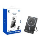 LITO LP03 15W Ultra AI 5'i 1 Arada 5000 Mah Manyetik Power Bank, Siyah