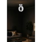 Litra Lighting Aurea Model Gümüş Plafonyer 3 Renk Modu Ledli Modern Salon Mutfak Çocuk Odası LED Avize - 1
