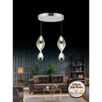 Litra Lighting Nuvola Model 2"li Gümüş 3 Renk Modu Modern Ledli Salon Mutfak Oturma Yatak Odası LED Avize