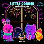 Little Corner Black Paper Coloring Book: Cozy and Creative Moments